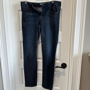 Wit & Wisdom dark wash jeans 10